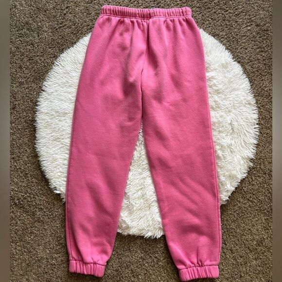 Edikted Sweatpants Little Bit Dramatic Pink Womens Size Medium - Picture 2 of 10
